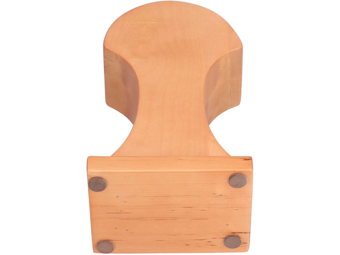 Suporte Para Fones De Ouvido Em Madeira Faia, Resistente E Antiderrapante, Ideal Para Jogos, Escritório E Estúdio Inclui