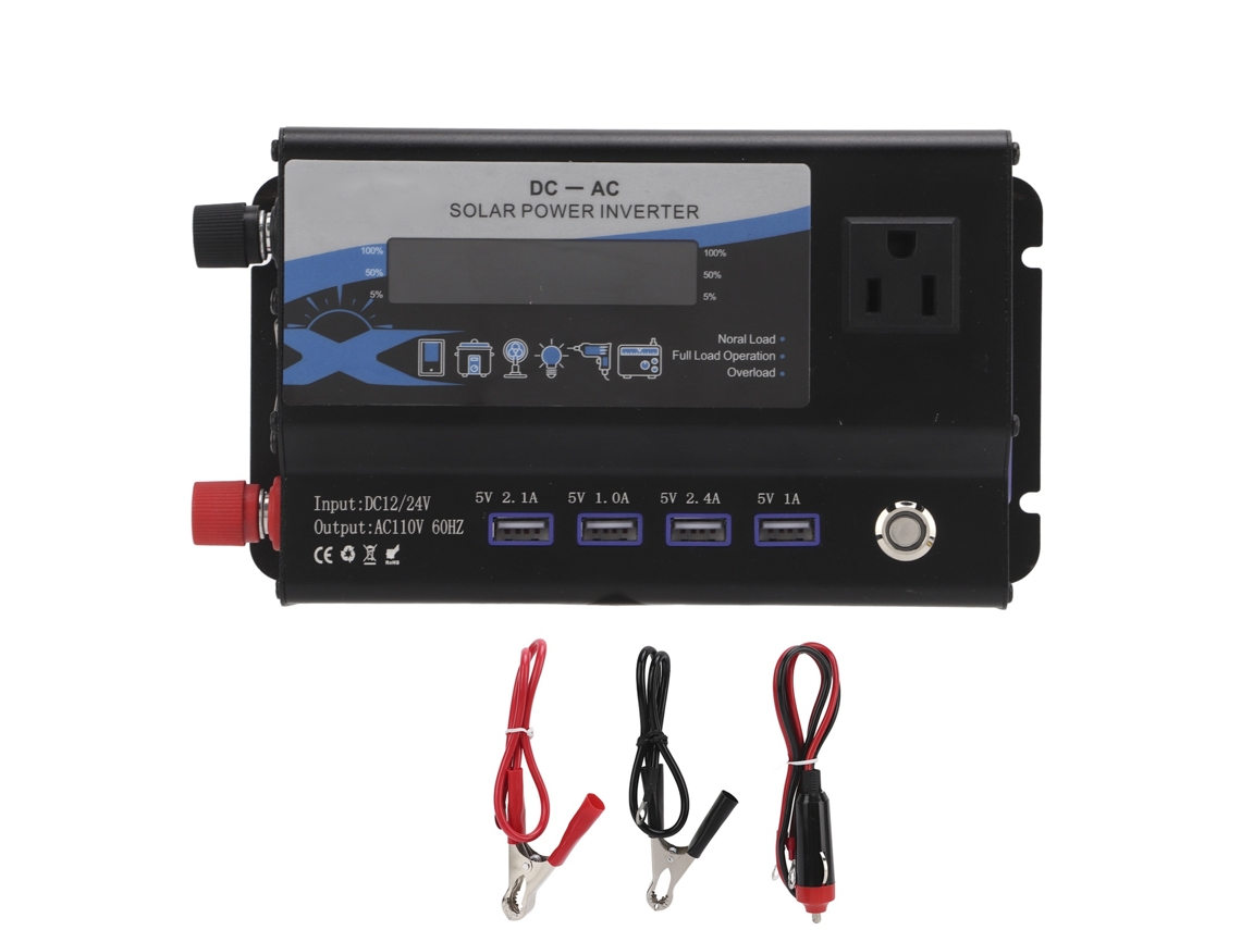 Lurelia Inversor De Tensão, 12 V, 24 V, 110 V, 420 W, Onda Modificada