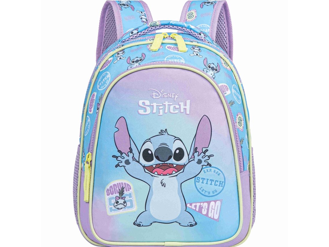 Mochila Pequena Let's Go Stitch