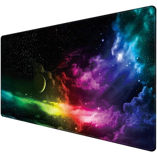 Novo Produto, Mousepad Gamer, Tamanho Xxl , Tapete Para Teclado De Computador, Mousepad De Borracha Antiderrapante. Brilvibera (900x400mm)
