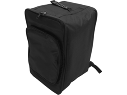 Mochila Impermeável Preta Para Bateria, Com Compartimento Acolchoado Para Bateria E Alça De Armazenamento Prática...