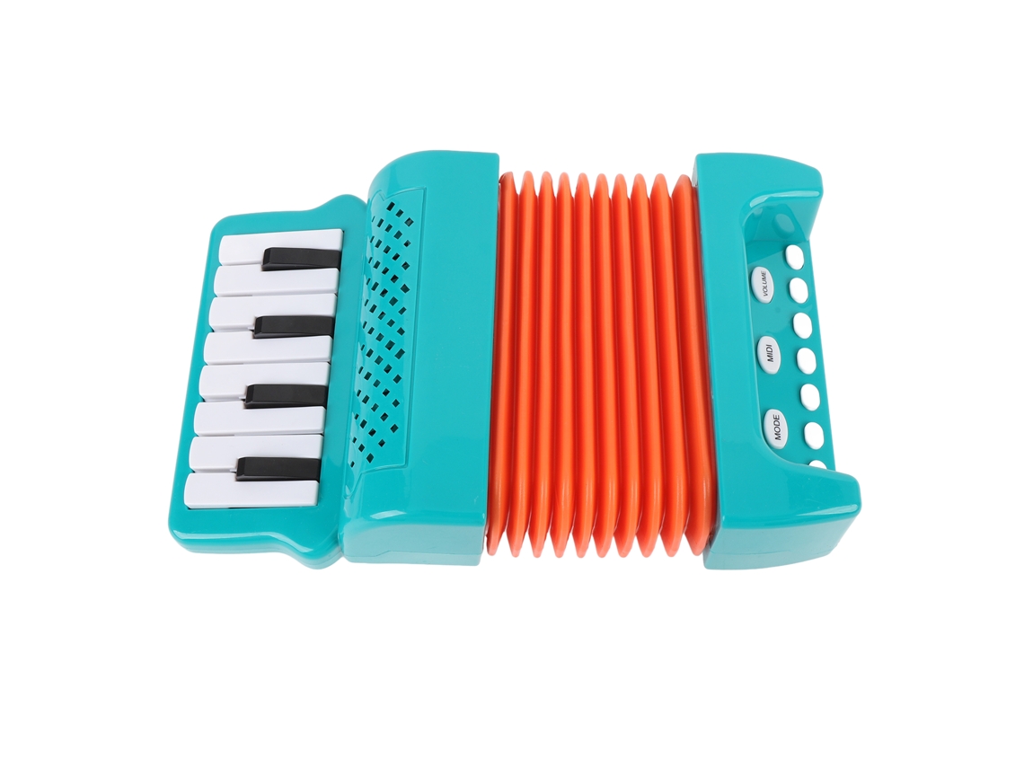 Primerox brinquedo Acordeão Eletrônico para Crianças Grande Tamanho Instrumento Musical Educativo