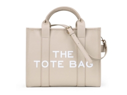 Bolsa Tote de Lona para Mulher com Fecho de Zíper e Cintas Ajustáveis Crossbody