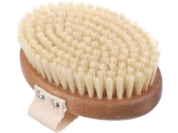 Escova De Banho Oval Madeira Alipis Com Cerdas Macias Para Esfoliação Corporal E Estimulação Da Circulação Sanguínea