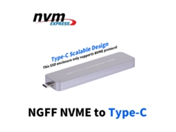 Enclosure Ssd M.2 Nvme Type c LAXISCREED