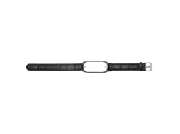 Pulseira esportiva para Mi Band 7, pulseira de substituição em couro PU macio e respirável para corrida, caminhada e bicicleta elétrica.