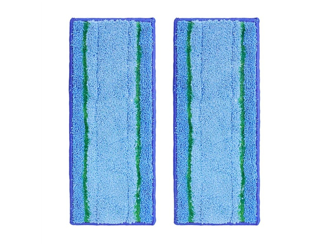 Conjunto de 2 Panos Substituição Compatíveis com o Aspirador Robô Jet M6. Pano de Limpeza Lavável BRILVIBERA