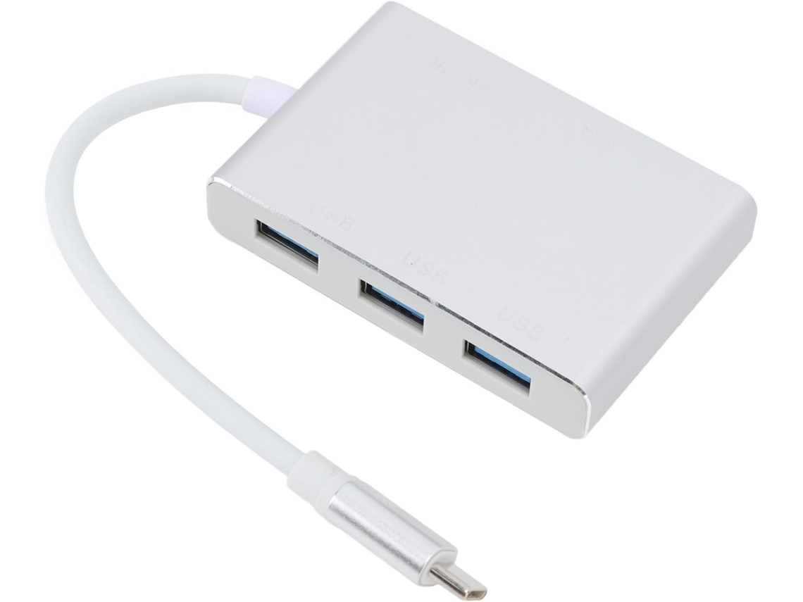 Hub Usb-c Com 5 Portas, Adaptador Divisor Interface Multimídia Usb