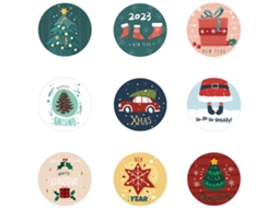 Etiquetas de Natal TUSERXLN Papel (6 cm)