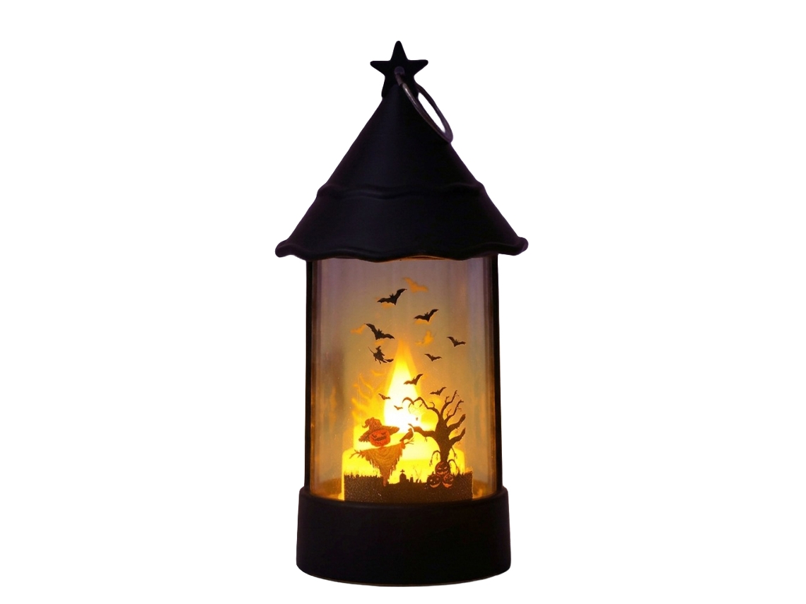 Laxiscreed Fumacê De Led Para Halloween, Vela Eletrônica Decorativa De Abóbora Para Festas E Decoração