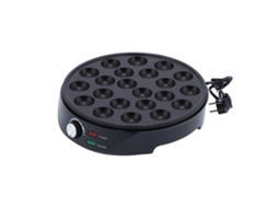 Laxiscreed Utensílio Takoyaki De 22 Furos Para Fritar, Frigideira Elétrica Mini E Antiaderente