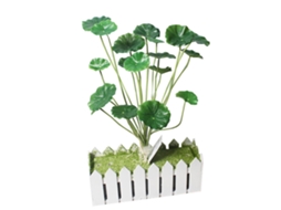 Folhas Artificiais Begônia Decorativas 18 Galhos Resistentes