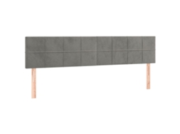 Headboard, Headboards Vidaxl Cinzeto Veludo (160 Cm)
