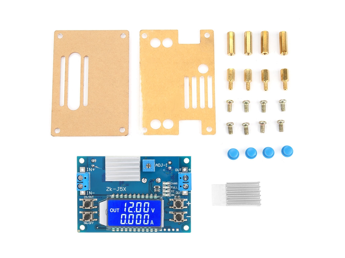 Módulo Redutor de Tensão DC-DC Digital Ajustável com LCD 5A S/MARCA