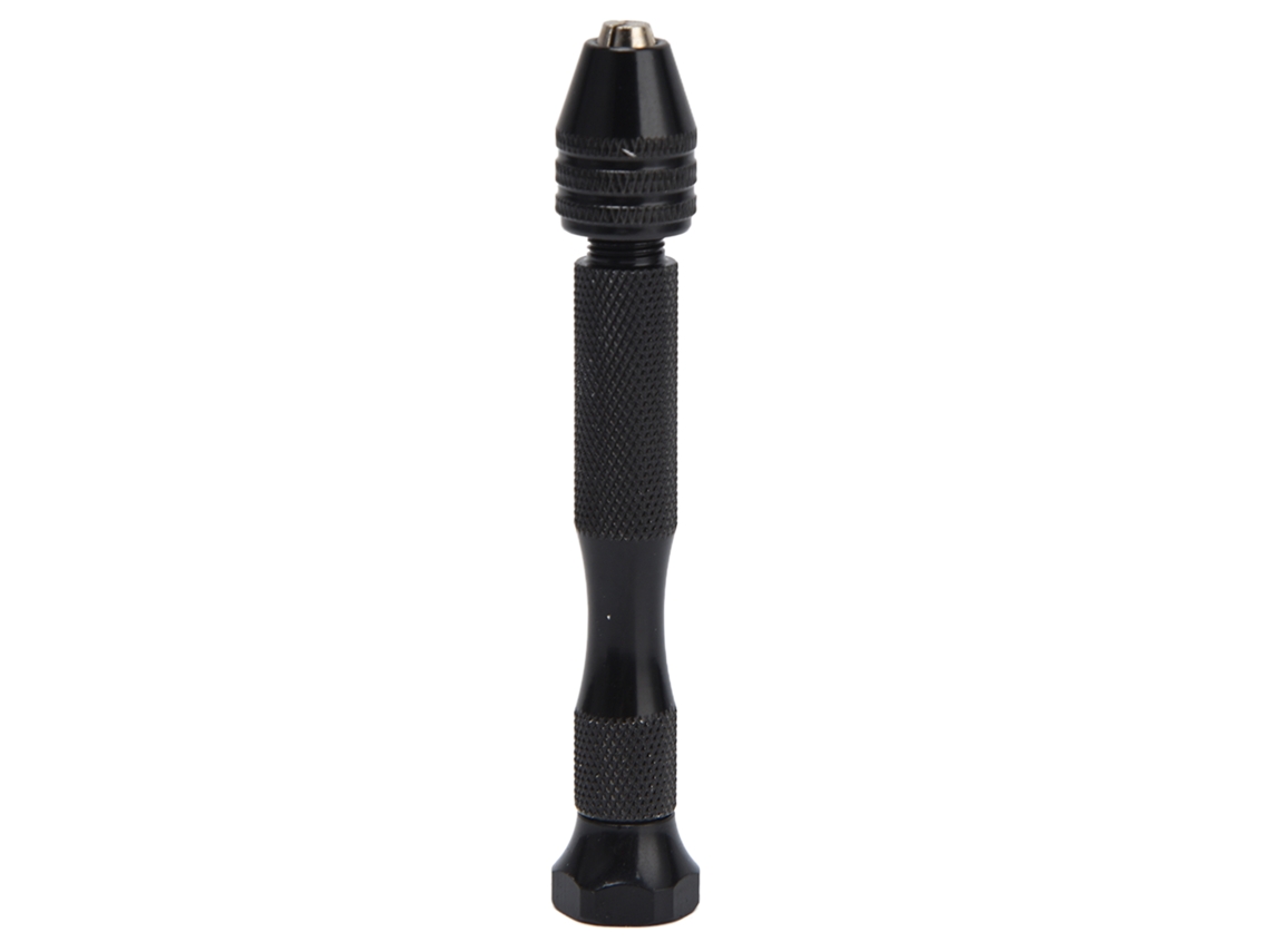 Ferramenta de pinça de pino para furadeira manual, mini, 0.3‑3.4mm, preta | S/MARCA