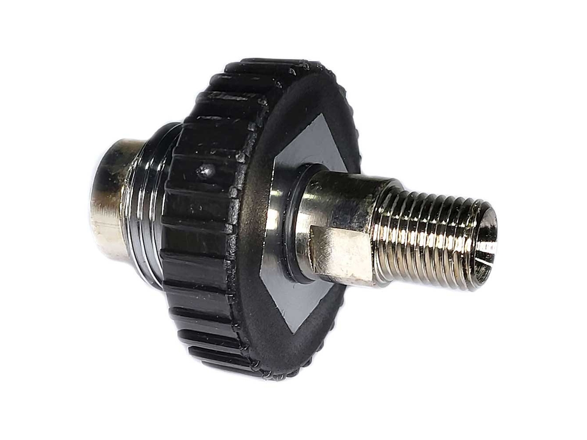 Conector M26-1/4´´ Bsp Prateadometalsub