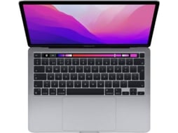 MacBook Pro APPLE Cinzento Sideral (13.3'' - Apple M2 8-core - RAM: 8 GB - 256 GB SSD - GPU 10-core)