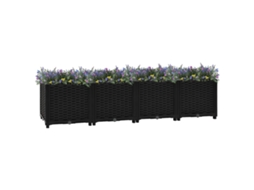 Vidaxl Canteiro Elevado 160x40x38 Cm Polipropileno