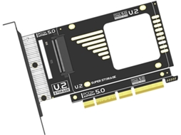 Placa de Expansão Pci Express 5.0 para U.2 Sff 8639 Que Facilita a Implementação de SFUSHOS