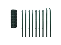Euro Fence Set, Euro Fence Sets Vidaxl Verde Aço (n/a)