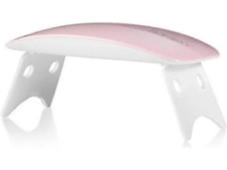 Secador de Unhas 6w Lâmpada Mini Led Light Uv Gel Folding Mouse Máquina Fototerapia Portát Il Nail Lamp Tool Rosa GOKOCO