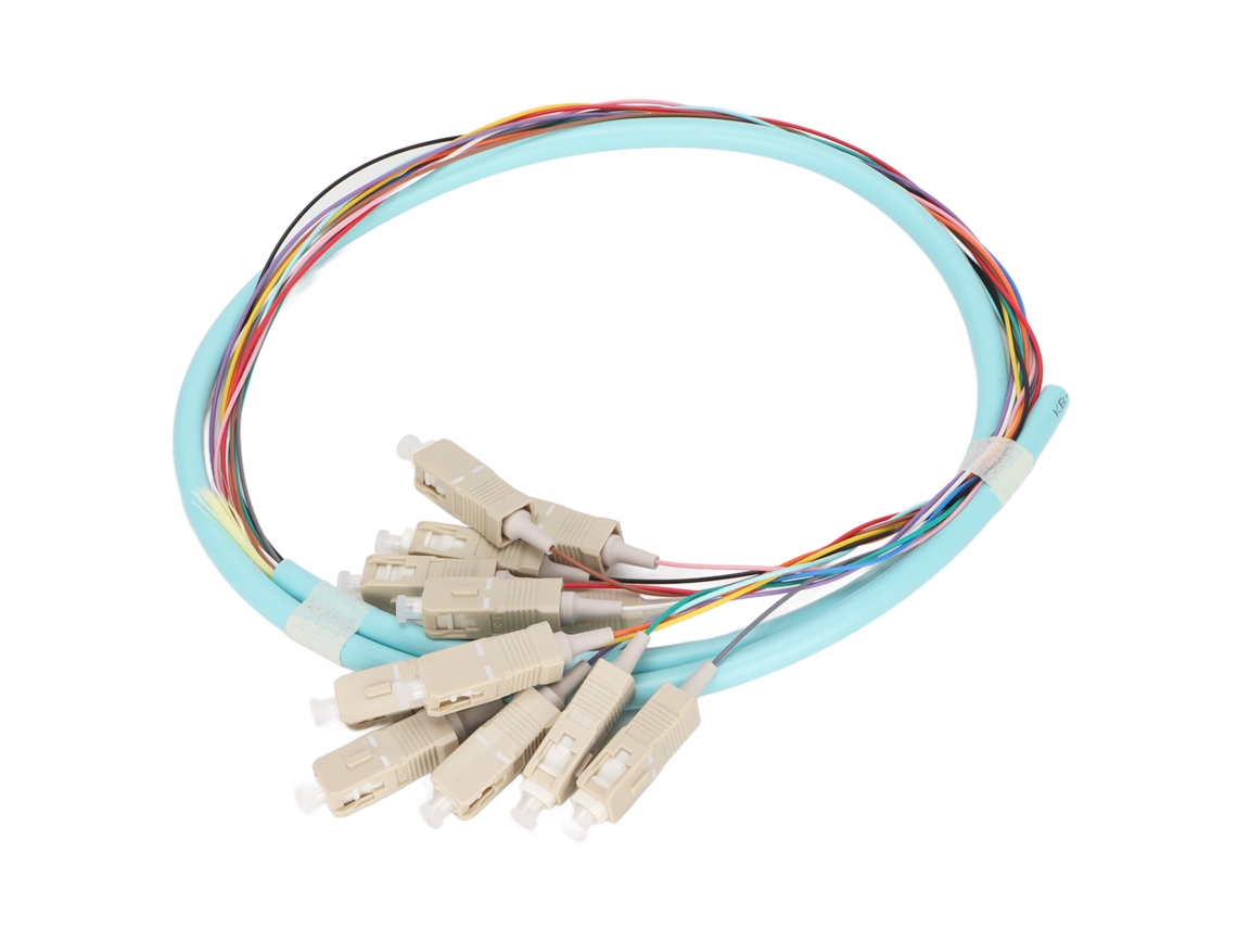 Pigtail Fibra LAXISCREED 1.5m 12 Fios Sc/upc