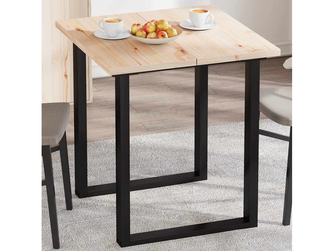 Vidaxl Tampos De Mesa Retangulares 2 Pcs 70x35x2,5 Cm Pinho Maciço