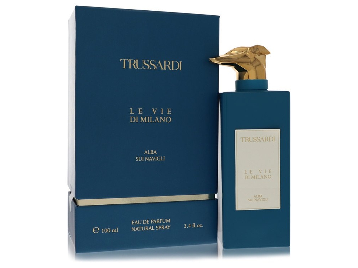 Perfume Masculino TRUSSARDI Alba Sui Navigli TRUSSARDI Eau de Parfum Unisex 3.4 Oz For Men 100 Ml