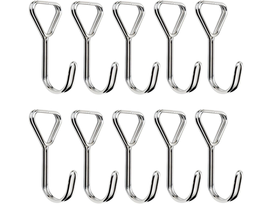 Cordas Elásticas Com Ganchos, 10 Unidades, Aço Inoxidável, Elástica, Para Barracas, Bicicletas, Fixação