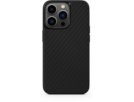 Capa Epico Hybrid Carbon Para Iphone 14 Com Suporte Magsafe - Preto