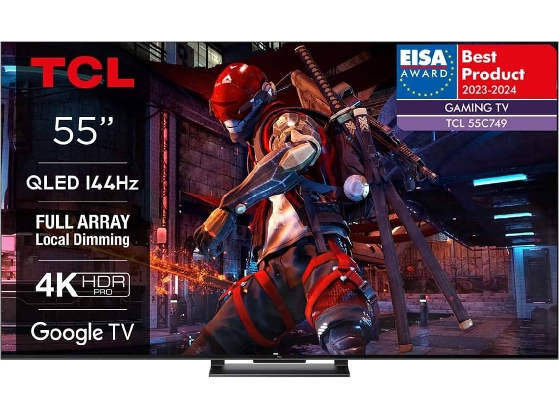TV TCL 55C745 (QLED 144Hz 4K Ultra HD 55