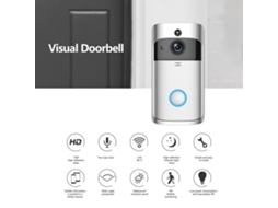 Campainha Inteligente Wifi Intercomunicação Remota Monitoramento Hd