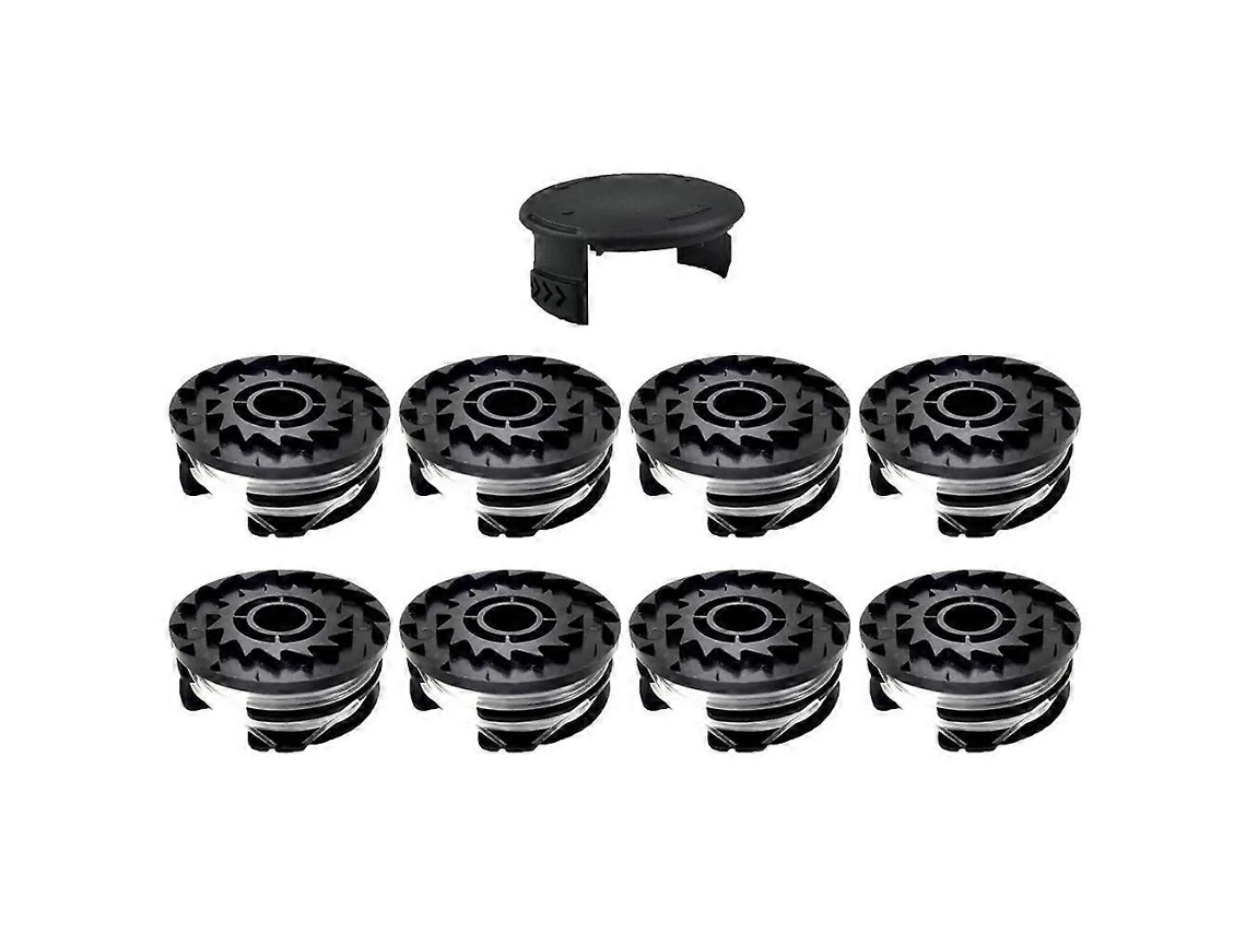 Conjunto De Acessórios Para Aparador De Grama Parkside, Com 8 Bobinas E 1 Tampa De Bobina, Tlp-01 Tlp-01-1