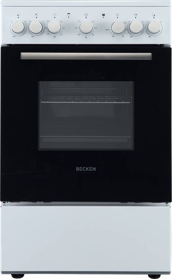 Fogão BECKEN BFE10148 WH (53 L - Elétrico de Vitrocerâmica - Branco)
