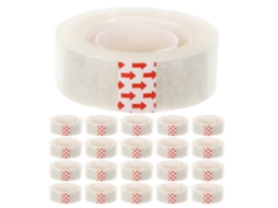 Refil de 24 rolos de adesivo transparente Fita Operitacx para dispensadores, material de mesa, embalagens florais E