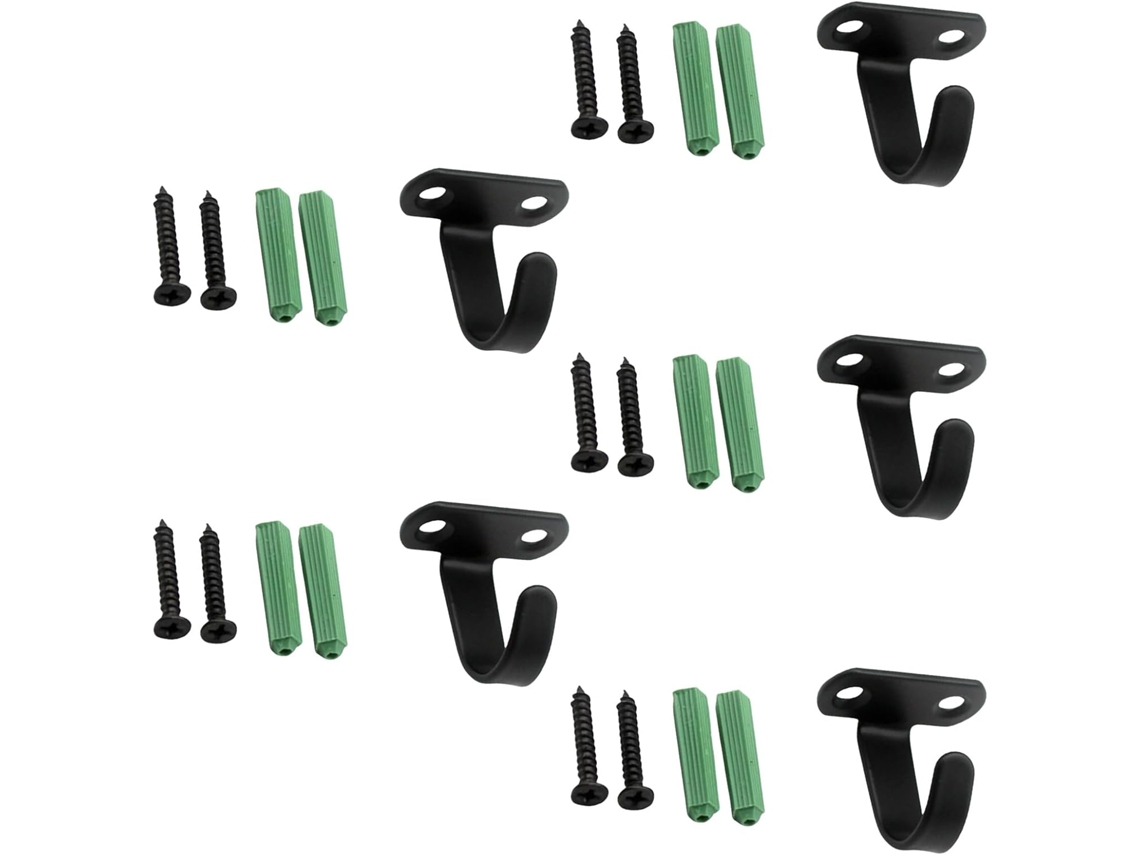 Gancho De Teto Em Liga Metálica Com Acessórios De Montagem Para Fixação Segura, Gancho Único De Montagem Superior Com