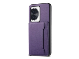 Capa Para Celular Honor 100 Com Textura De Couro De Bezerro, Design De Porta-cartões E Cobertura Total.