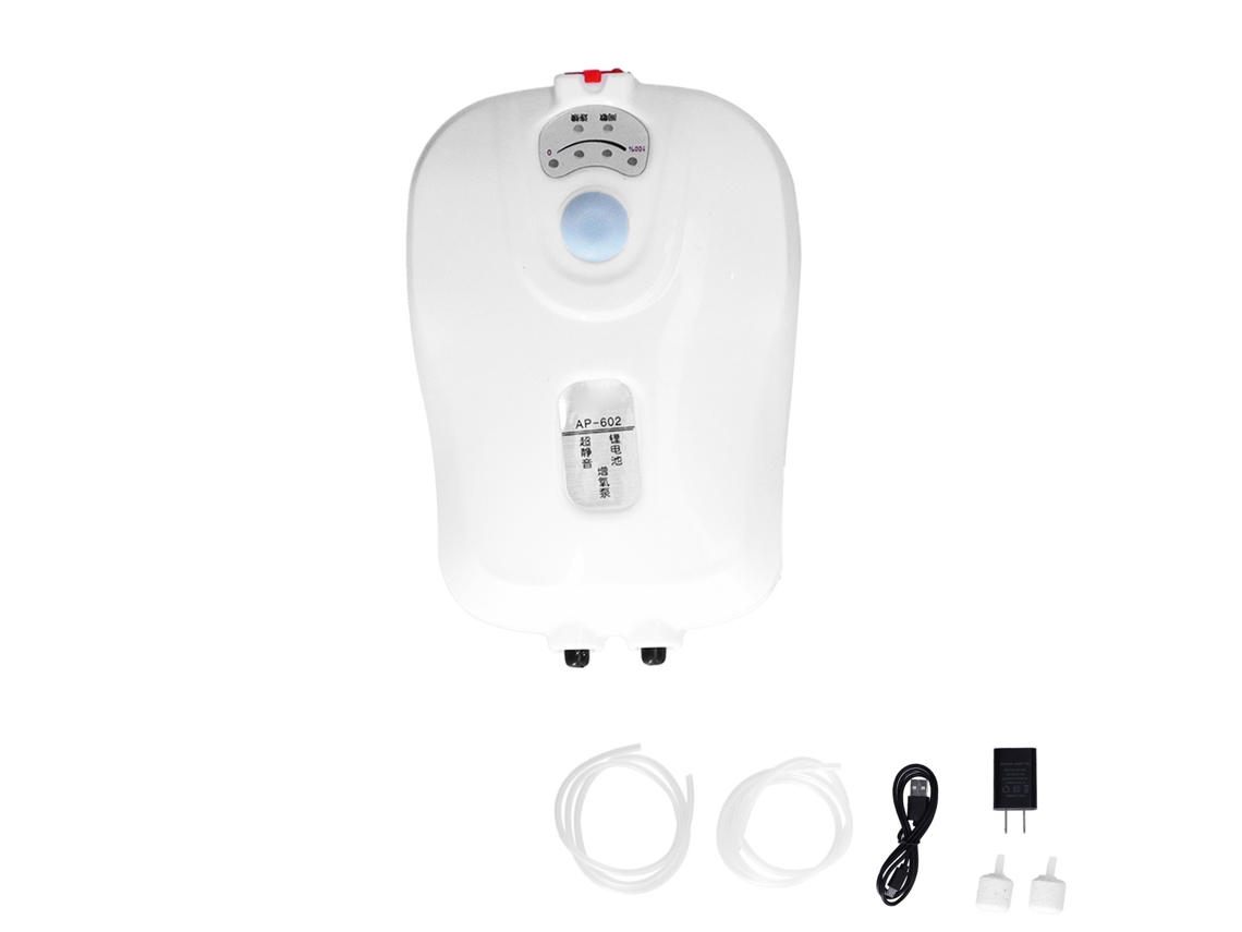 Bomba de ar ultra silenciosa Increase Oxygen LAXISCREED para aquários e peixes