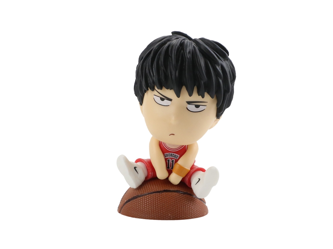 Kawaii Slam Dunk Figura Piyama Kaede Rukawa Akagi Takenori Versi Q Mainan Pvc Boneka Anime Hadiah