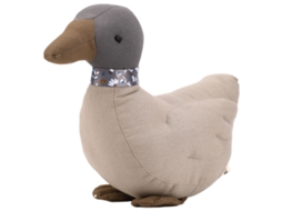 Almofada de Pato de Algodão 2026, Pelúcia Fofa para Decoração de Quarto, Brinquedo Macio de Boneca para Crianças, Cinza