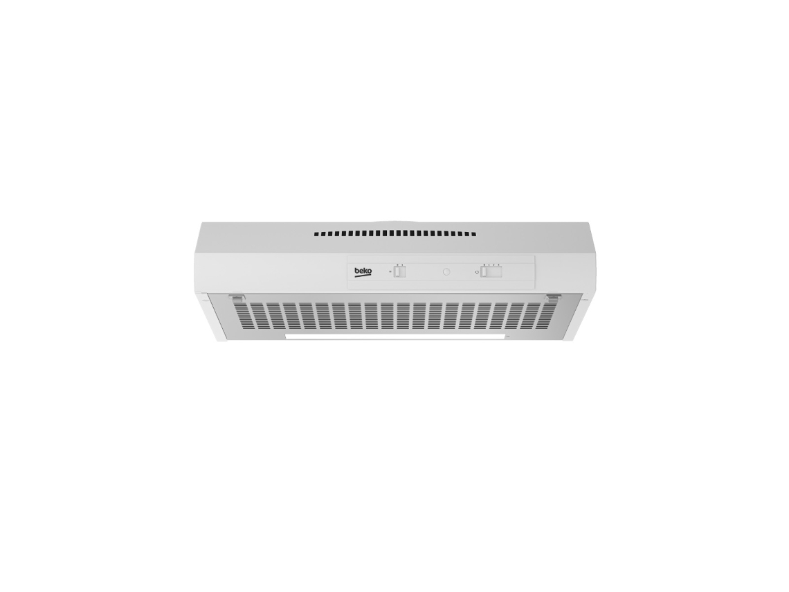 Capuz com Viseira de 60 Cm, 295 M³/h, Branco Hns61212wh BEKO