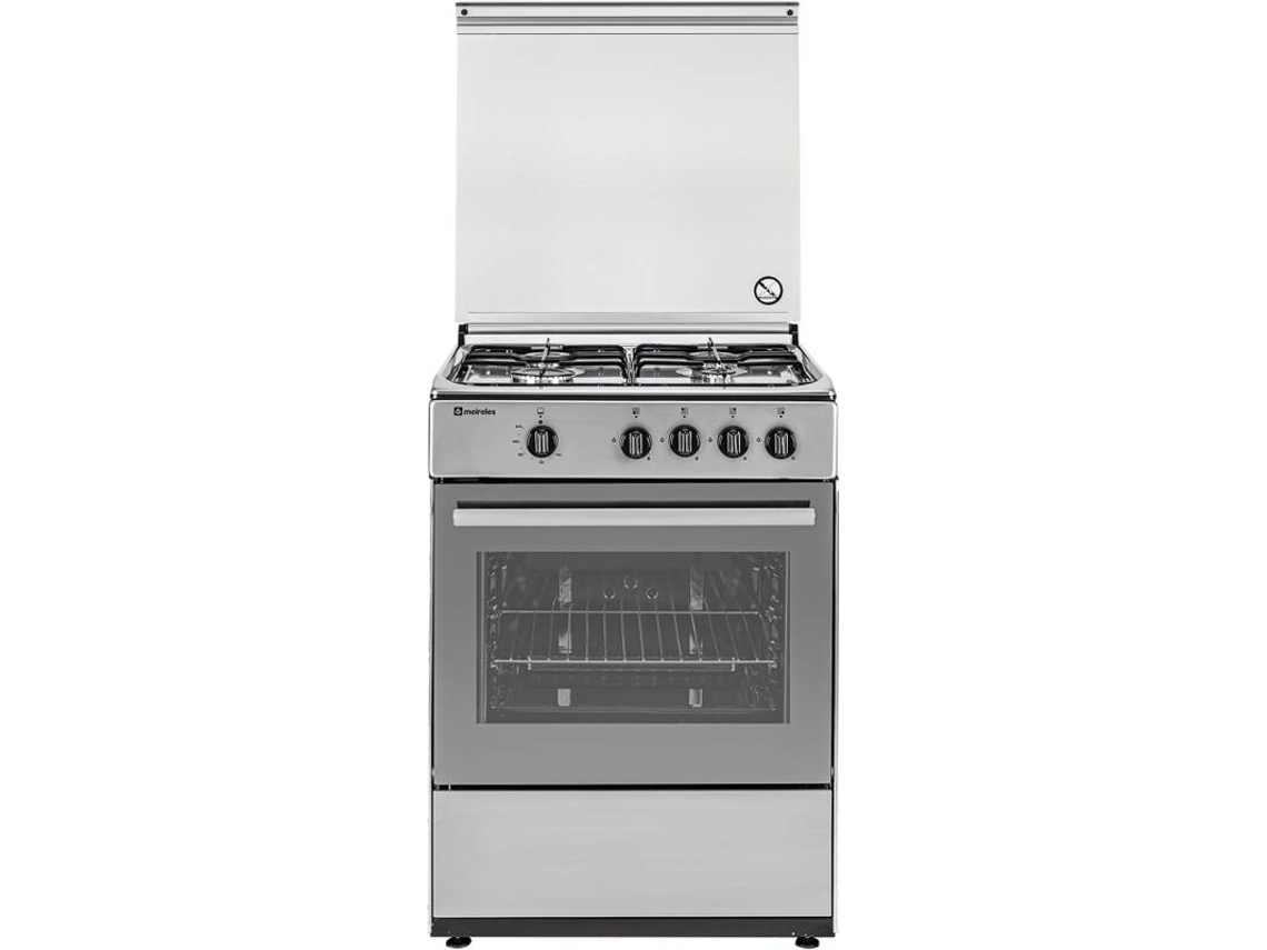Fogão MEIRELES N 600 X (55 L - Gás Natural - Inox)