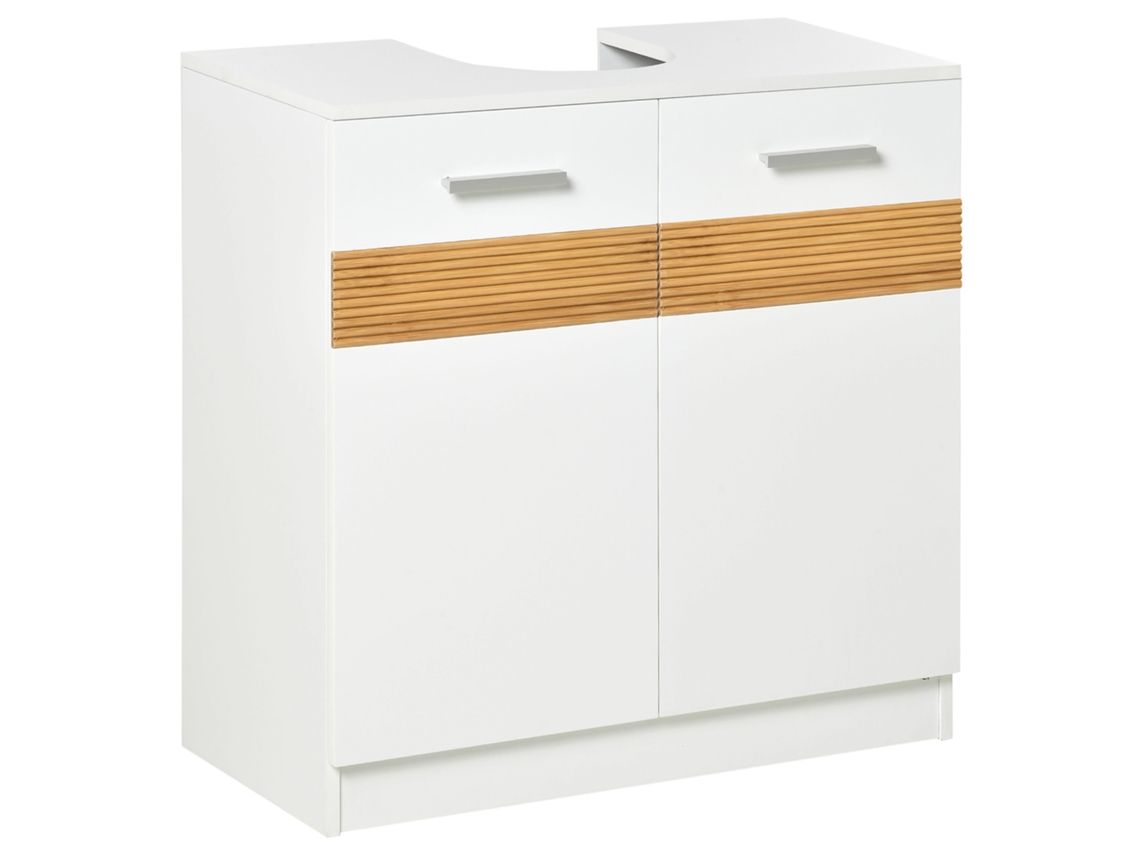 Móvel para Lavatório de Madeira com 2 Portas 60x30x60.5cm BTFORUS