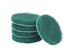 5pcs Esponja de Limpeza Polida Autoadesiva 75mm | S/MARCA