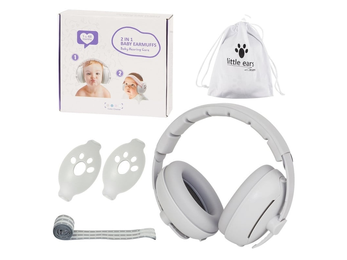Elysve Protetor Auricular Bebé Em 102c Cinzas