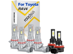 Farol Halógeno De Alto Brilho, Branco 6000k, 9005 Hb3 Farol Alto, 9005 Hb3 Farol Baixo, Faróis De Neblina Dianteiros H11