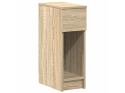 Mesa de cabeceira com gaveta Carvalho Sonoma MAISON EXCLUSIVE (20x36x60 cm)