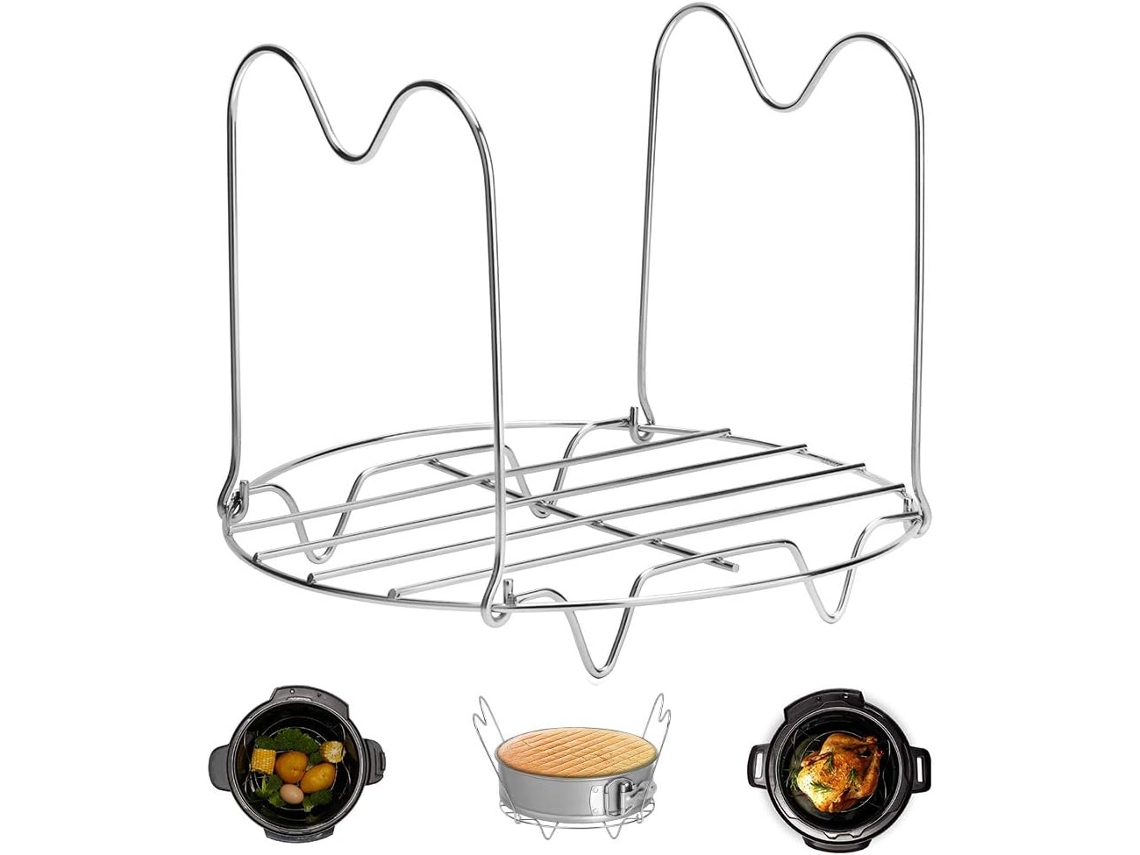 Rack De Vapor Resistente, Trivet, Acessórios Instantâneos De Maconha, Perfeitos Para Assar Carne E Fácil De Limpar