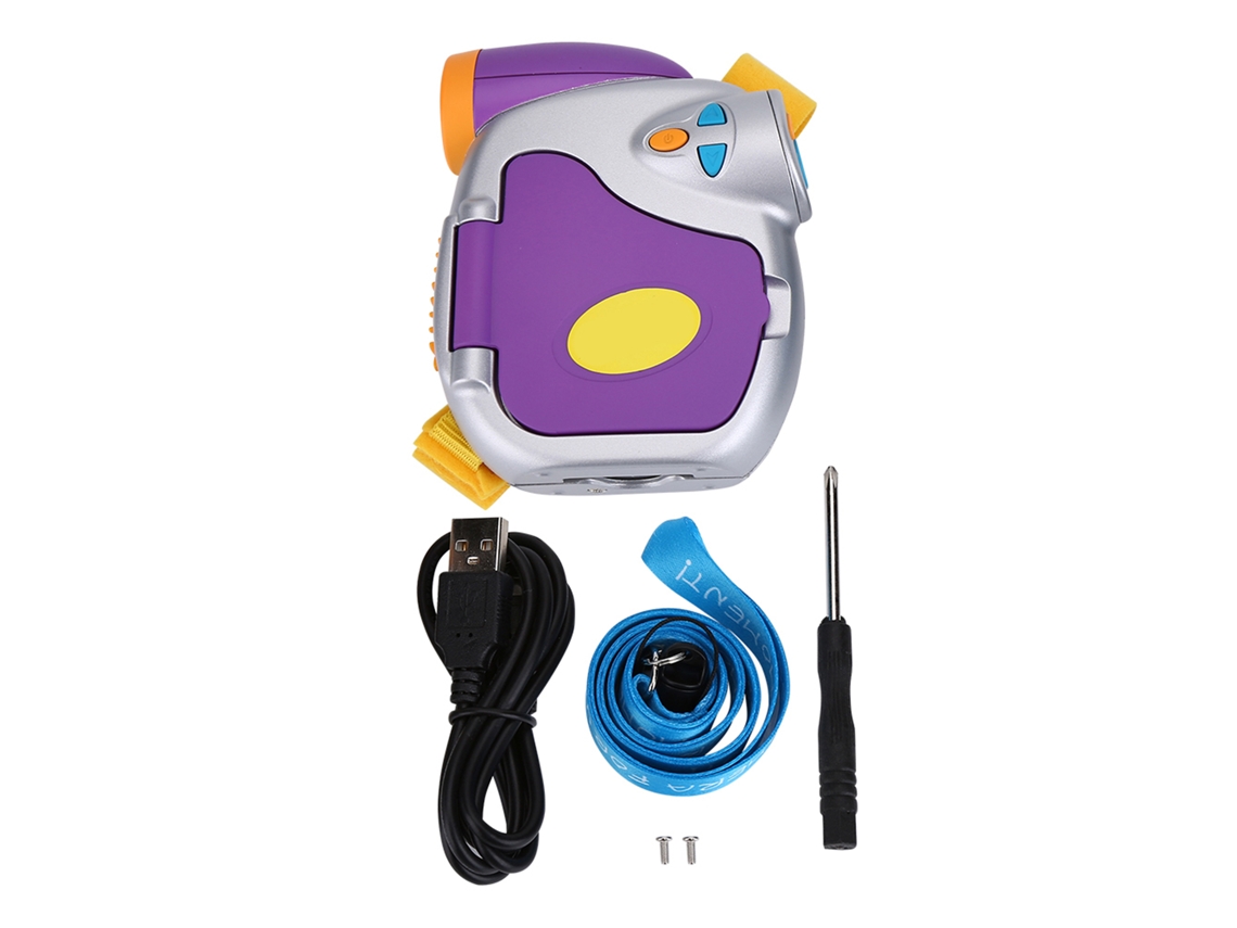 Câmera De Vídeo Digital Infantil Hd Com Tela De 1,5 Polegadas E 5 Mp, Câmera De Vídeo De Brinquedo Para Crianças Brilvibera