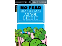 Livro As You Like It de Sparknotes (Inglês)